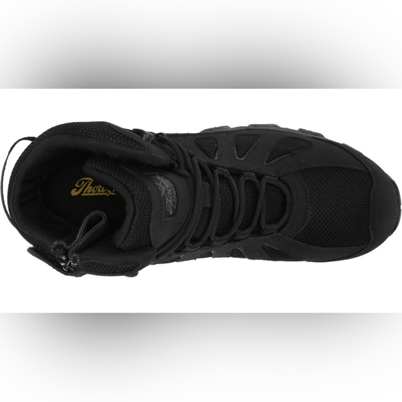 Thorogood Crosstrex Boots Men 13 Black Zipper Composite Toe Waterproof 6 Inch - Picture 12 of 13